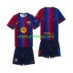 Camisola FC Barcelona Criança Equipamento Primeiro 2026-2027 Manga Curta